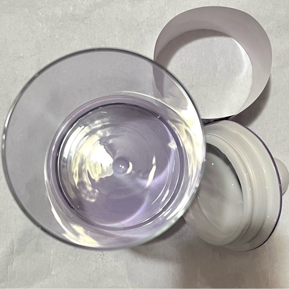 Cobwebs & Cauldrons Halloween Skeleton Glass Candy Jar Purple - Picture 9 of 12